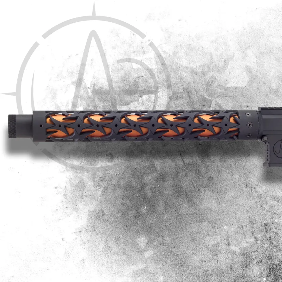 Unique Arms Razor Wire håndguard aluminium free-float