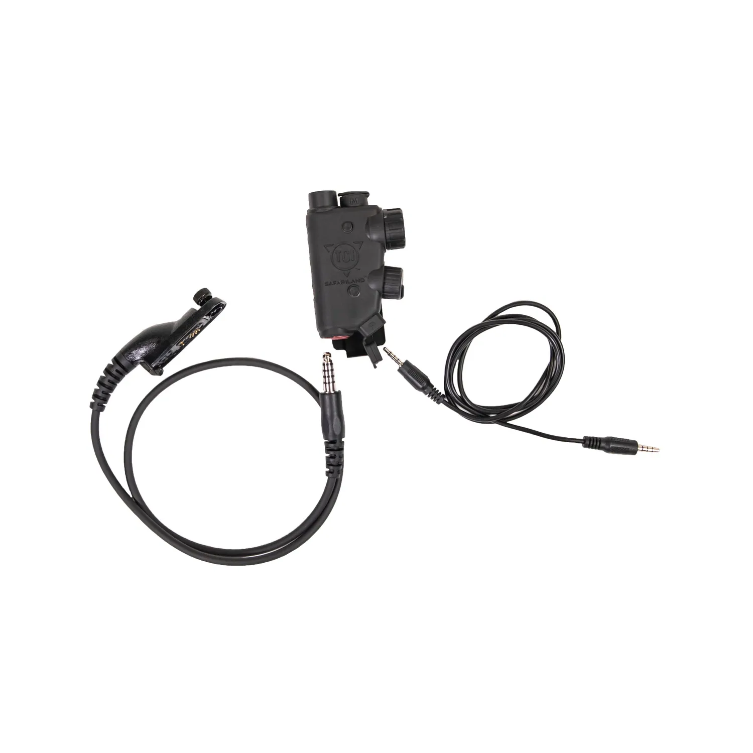 TCI Alpha PTT-knapp Motorola XPR svart vanntett