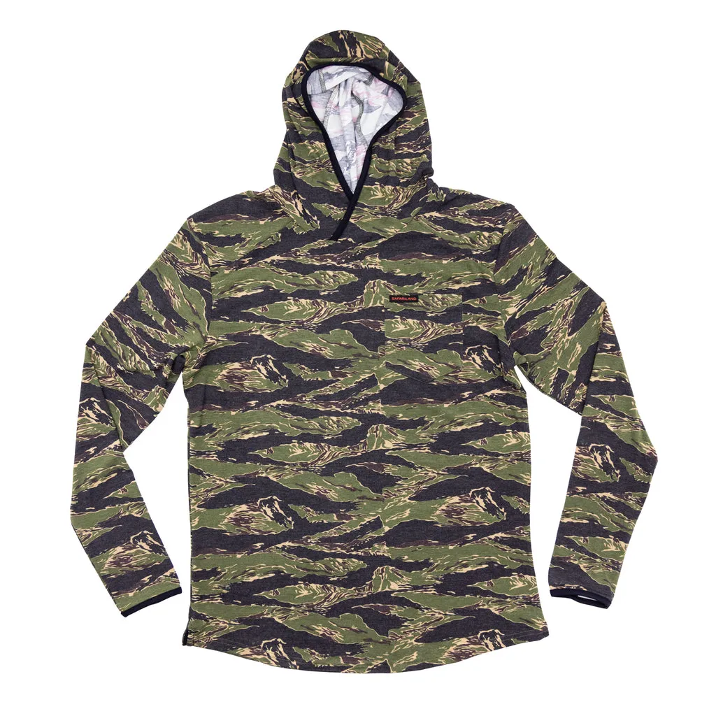 Safariland Bamboo Hoodie hettegenser Svart bambus