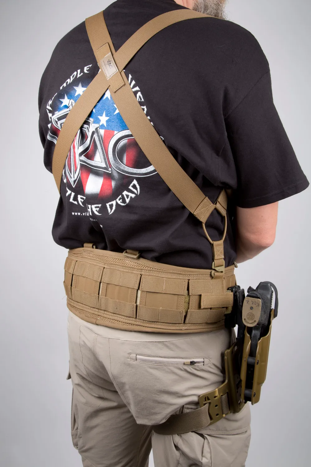 Viking Tactics VTAC Suspender T-adapter molle 2-pakning