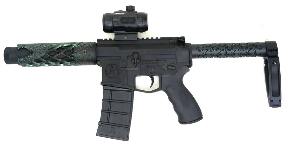 Unique Arms Dragonfire Pistol handguard AR pistol