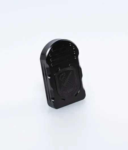 M-Arms STD Retro magasinplate +1 svart alu