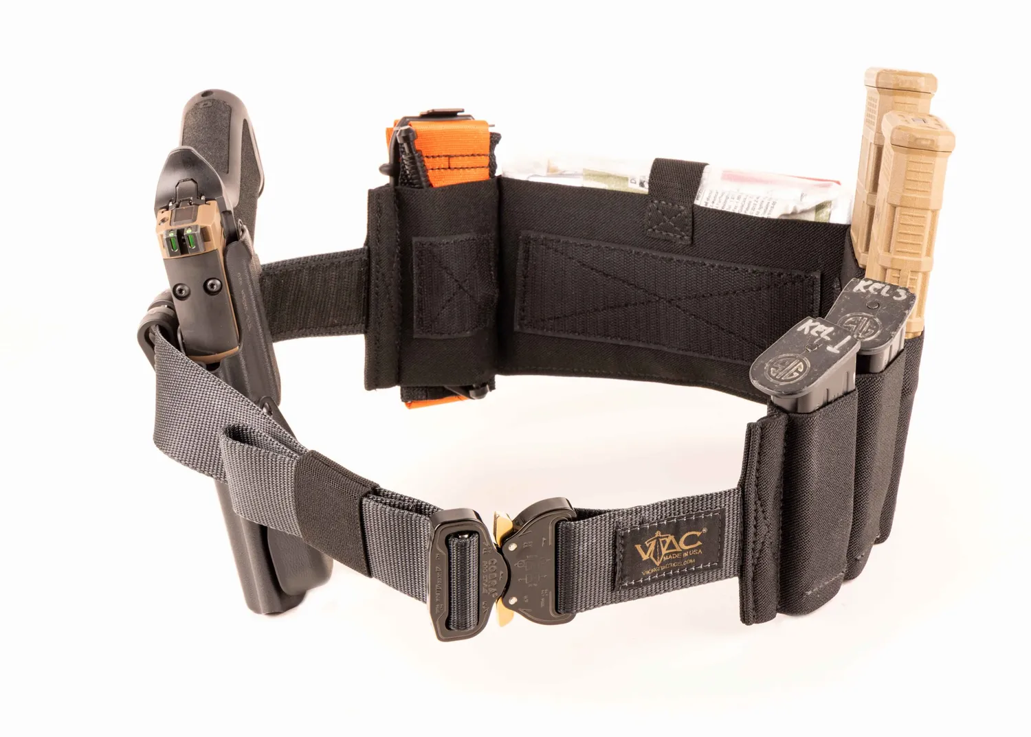 Viking Tactics VTAC Low Vis kampbelte 6 lommer skjult