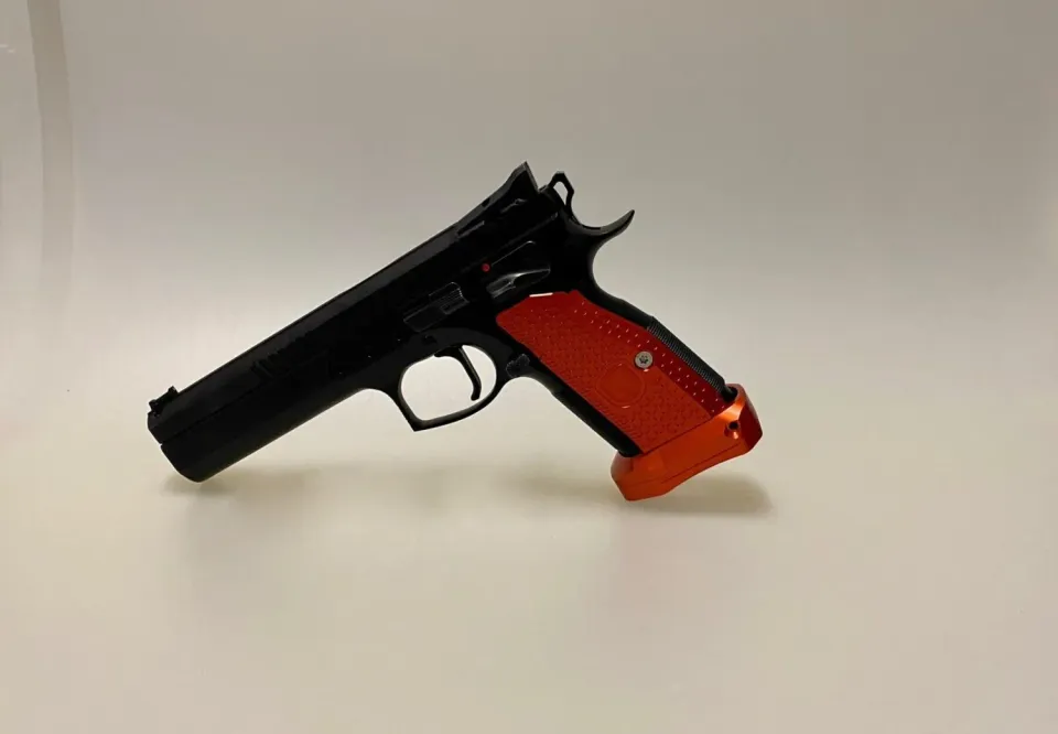 M-Arms 3D President grepssett CZ TSO TS2 rød alu
