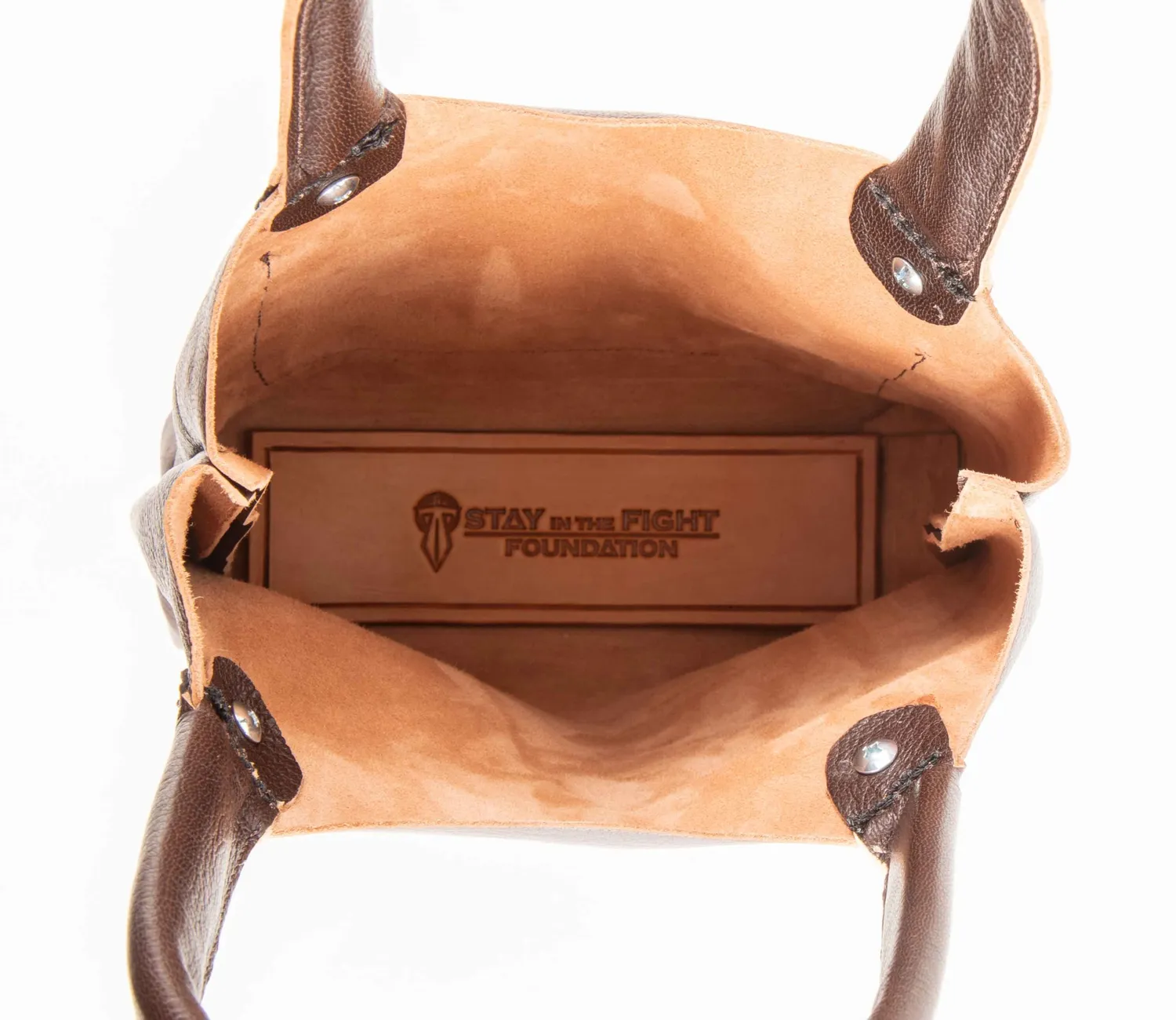 Viking Tactics Mistral Mini-Tote lærveske vegetabilsk brun