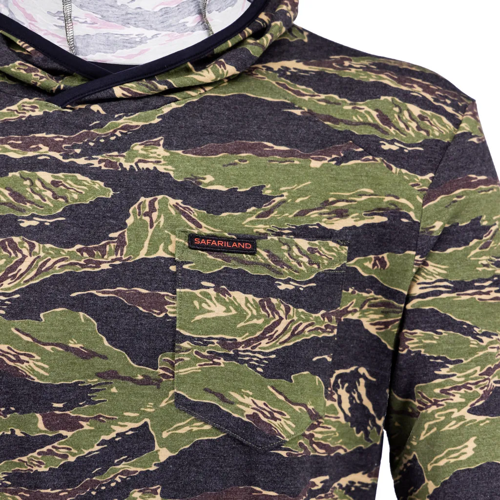 Safariland Bamboo Hoodie hettegenser Svart bambus