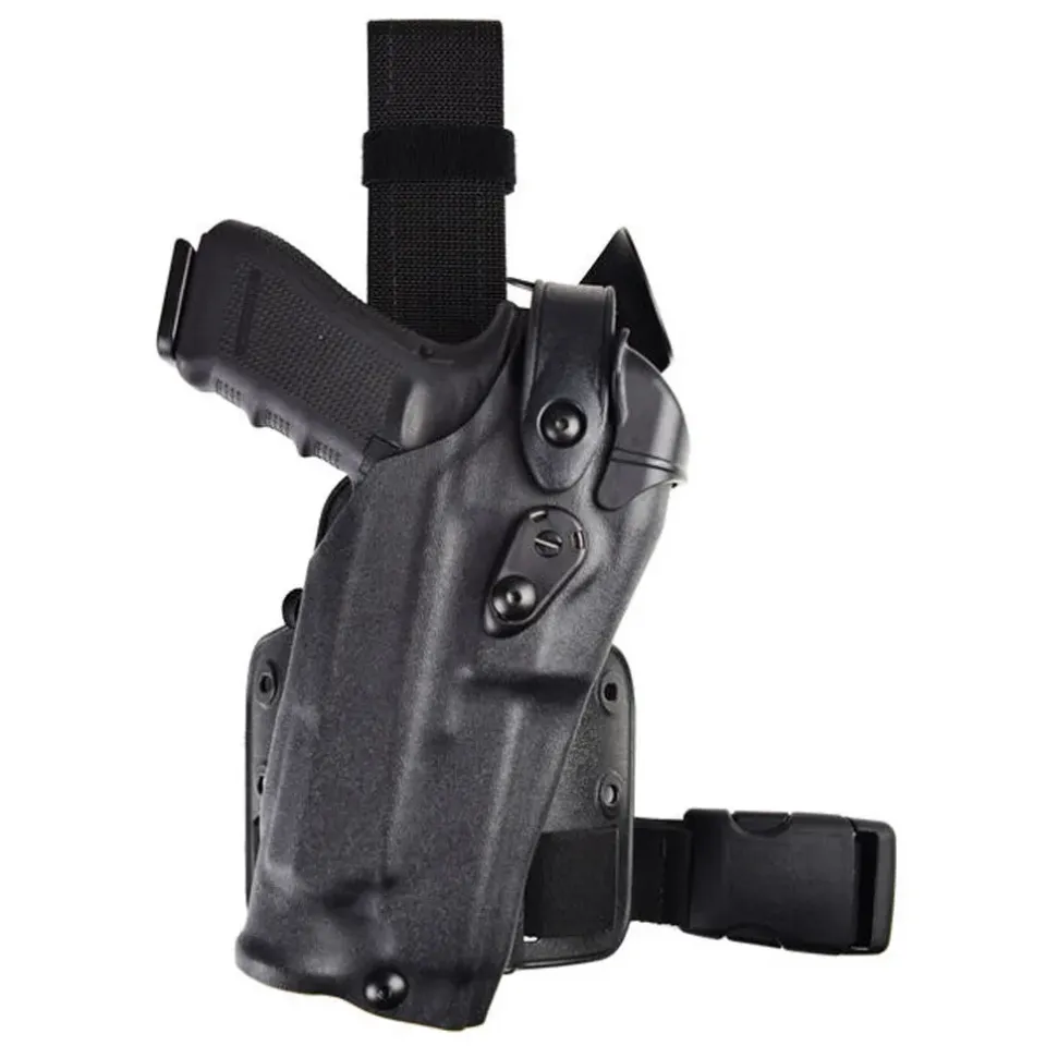 Safariland 6304RDS-SP10 ALS/SLS lårhylster rødpunkt