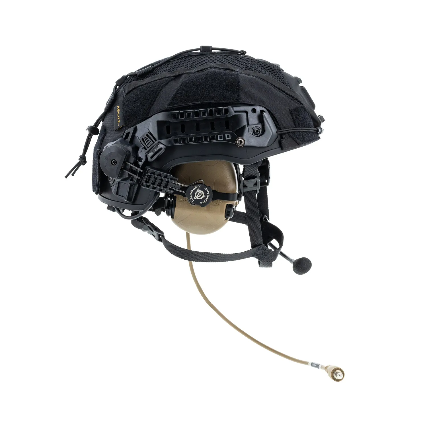 Safariland Liberator IV headset single comm taktisk
