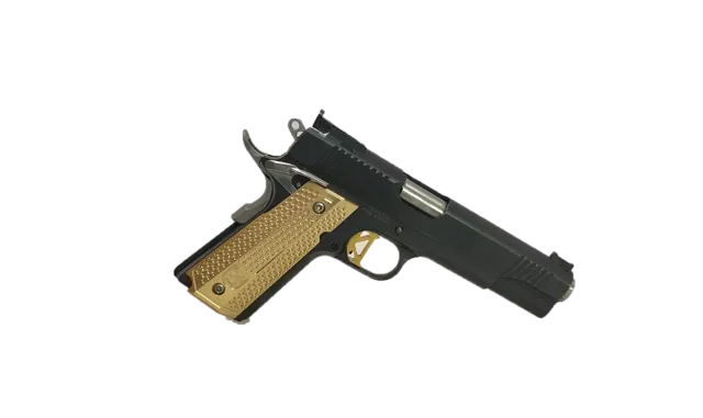 M-Arms Monarch 2 pistolgrep 1911 messing lang