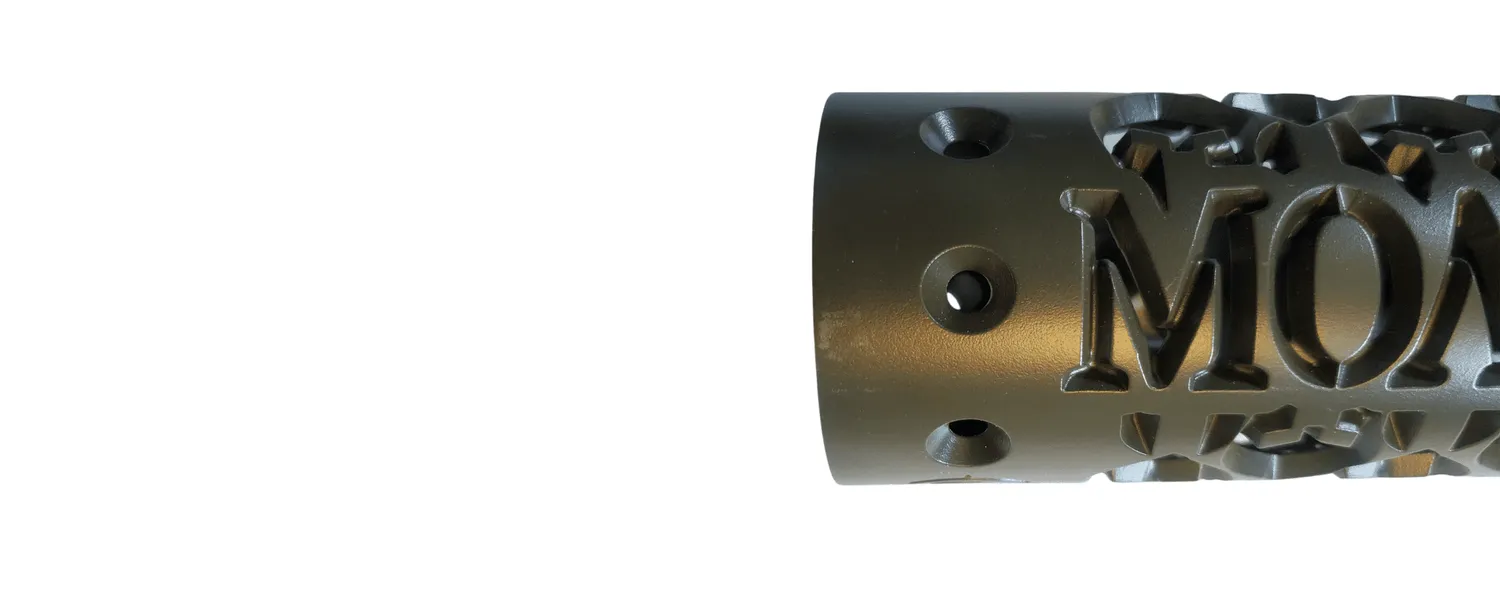 Unique Arms Spartan Molon Labe håndguard 381 mm OD Green