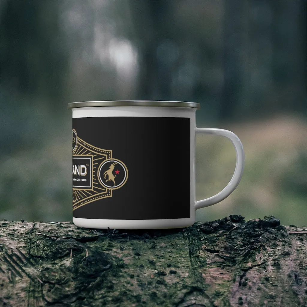 Safariland Campfire Mug turkopp 12oz emalje hvit