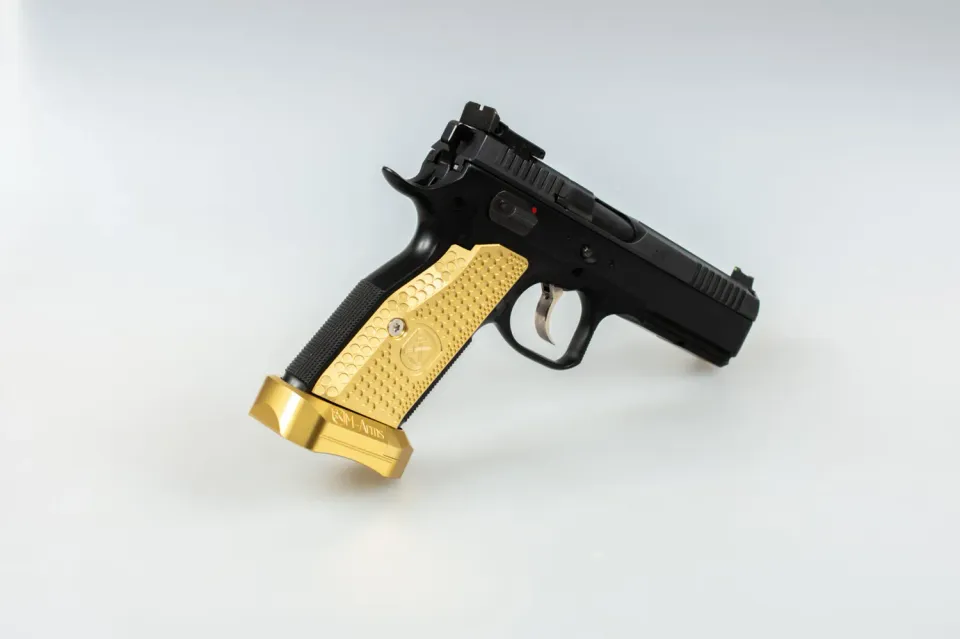 M-Arms Monarch 1 grepsett messing CZ TSO TS2 kort tykt
