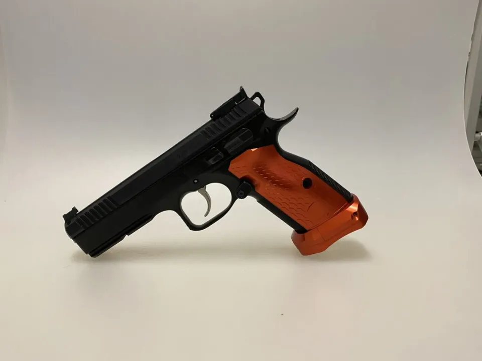 M-Arms 3D President Shadow 2 grepsett rød alu kort