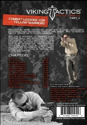 Viking Tactics VTAC Pistol Drills II DVD pistoltrening