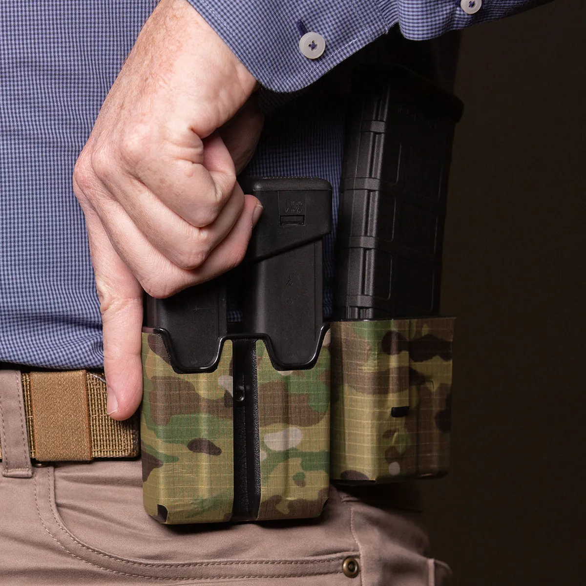 Raven Lictor M4 AR-15 magasinholder svart lavprofil