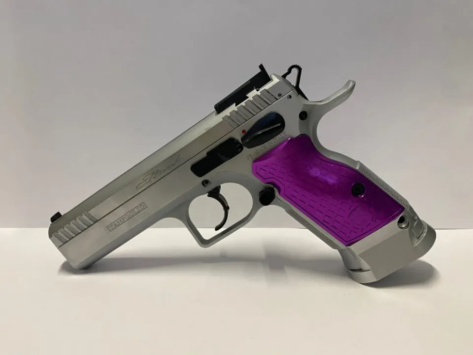 M-Arms 3D President pistolgrep Tanfoglio SF Short lilla outlet