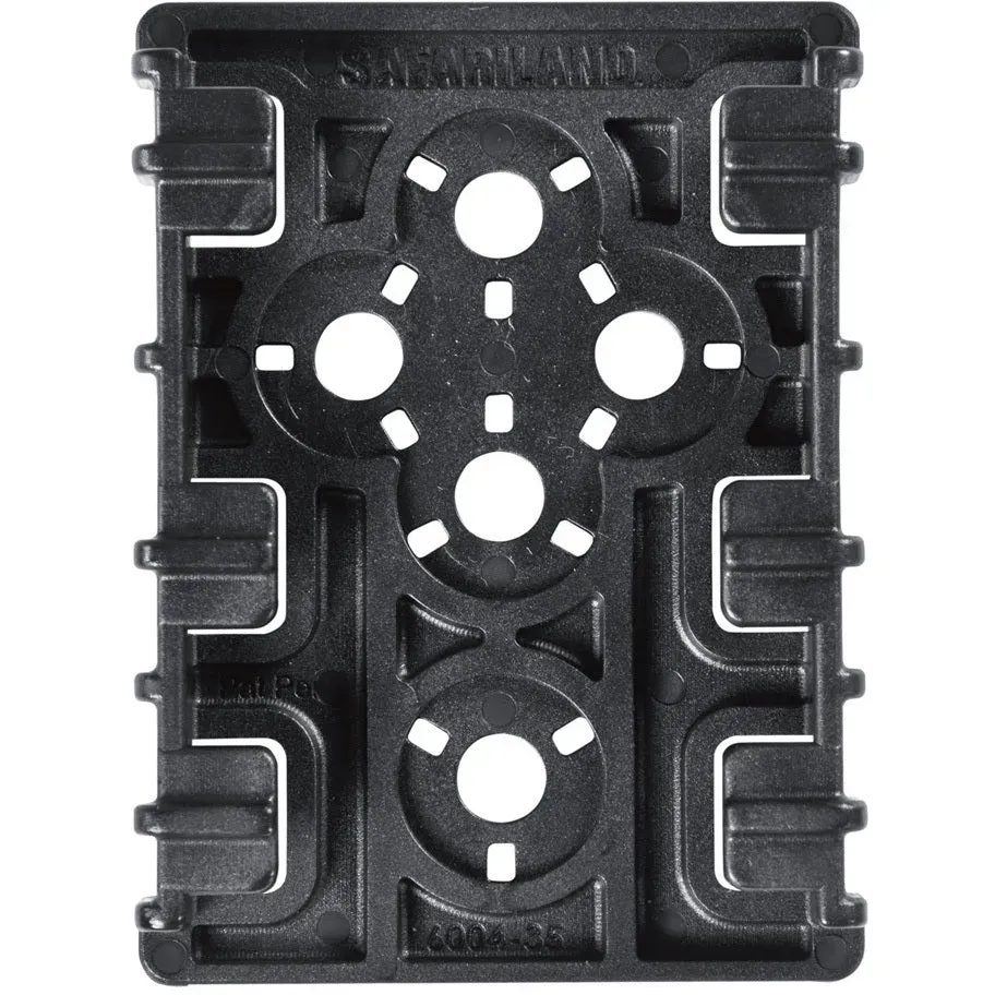 Safariland 6004-35 festeplate svart 2-pk ELS