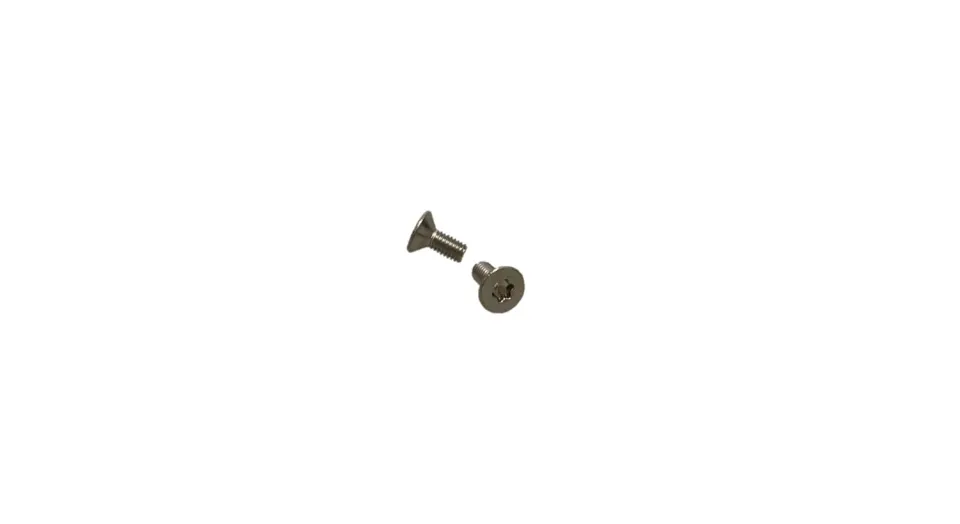 M-Arms Torx skrue M3.5x8.3mm rustfritt 2-pakning