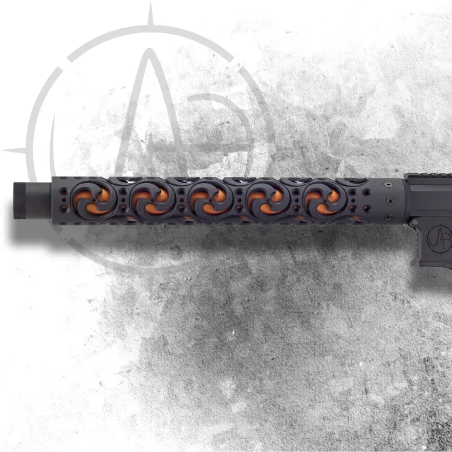 Unique Arms Hurricane håndguard aluminium free-float