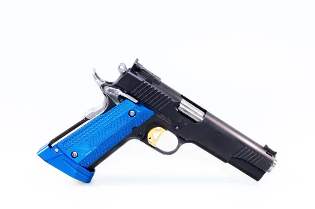 M-Arms Monarch 2 greppsett 1911 blå alu