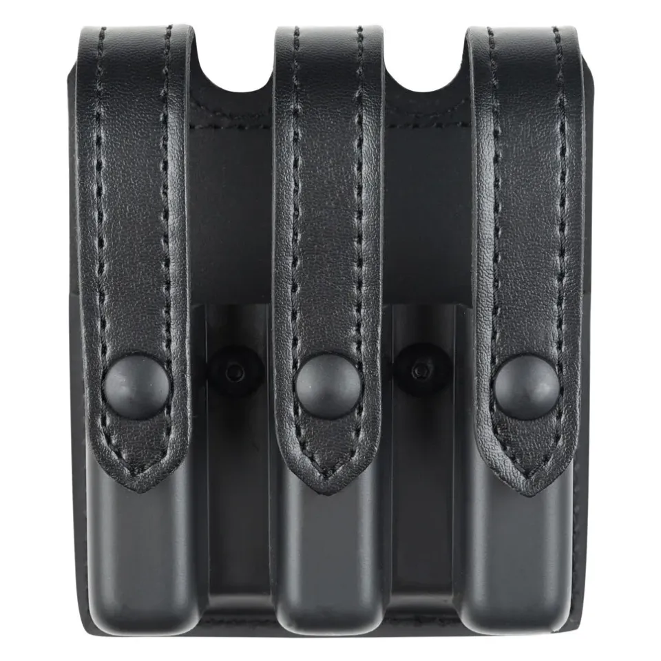 Safariland 777 Slimline trippel magasinlomme svart beltehempe