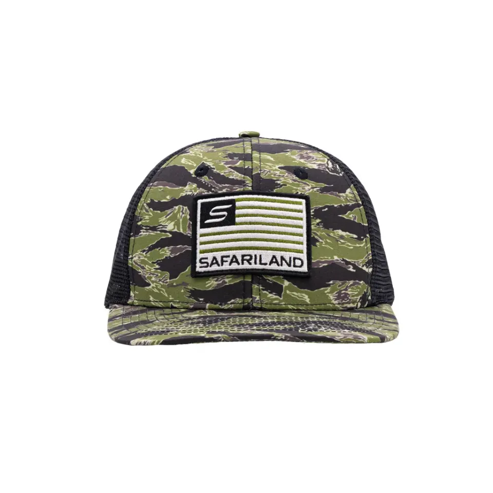 Safariland Flag Meshback caps Tadpole Camo
