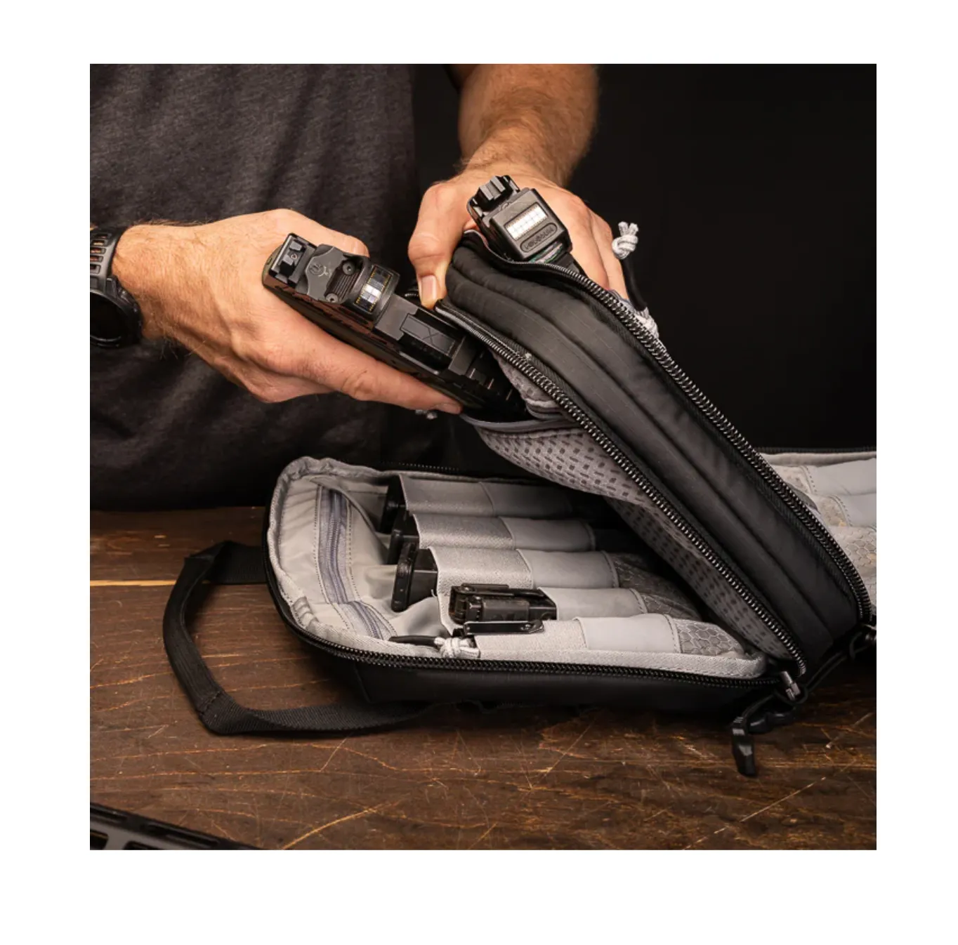 Viking Tactics VTAC Double pistolbag 4 pistoler