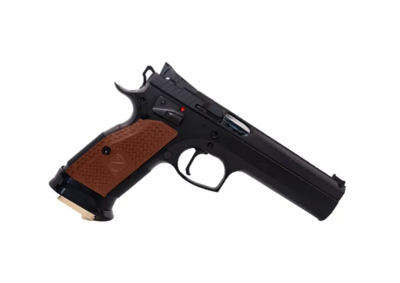 M-Arms Monarch 1 pistolgrep kort tynn bronse aluminium