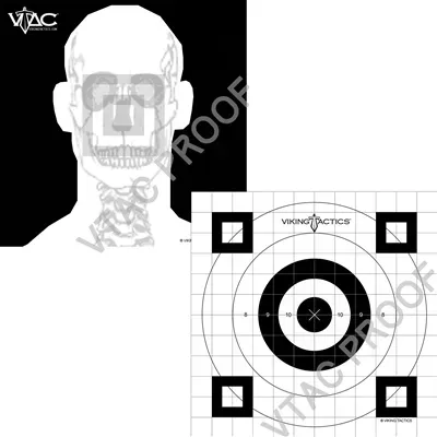 Viking Tactics VTAC Advanced Combat Marksmanship skyteskive 12x12