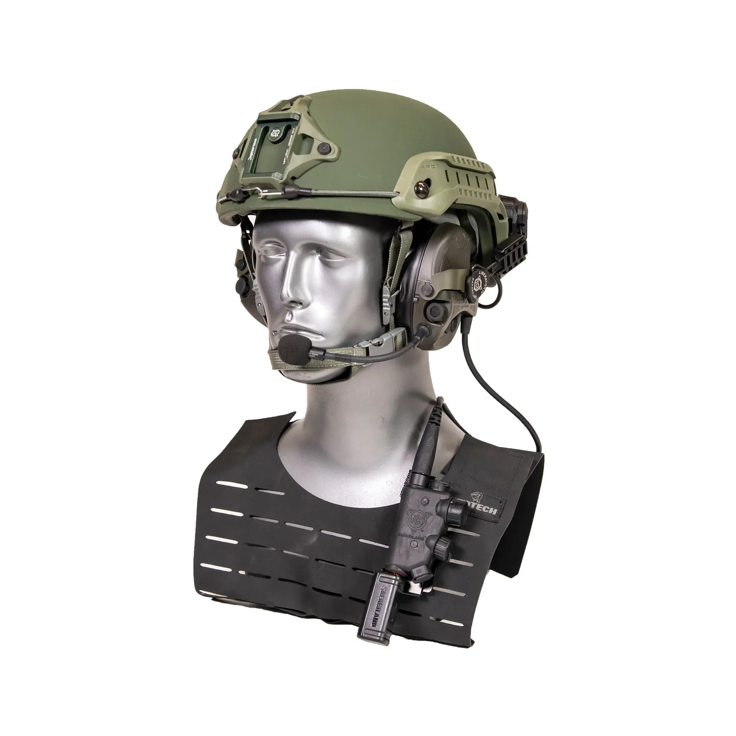 TCI Alpha PTT-knapp Motorola XPR svart vanntett