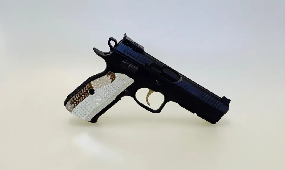 M-Arms Monarch 2 pistolgreb krom alu