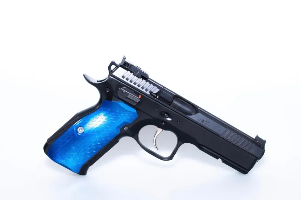 M-Arms 3D President Long pistolgrep CZ bla alu