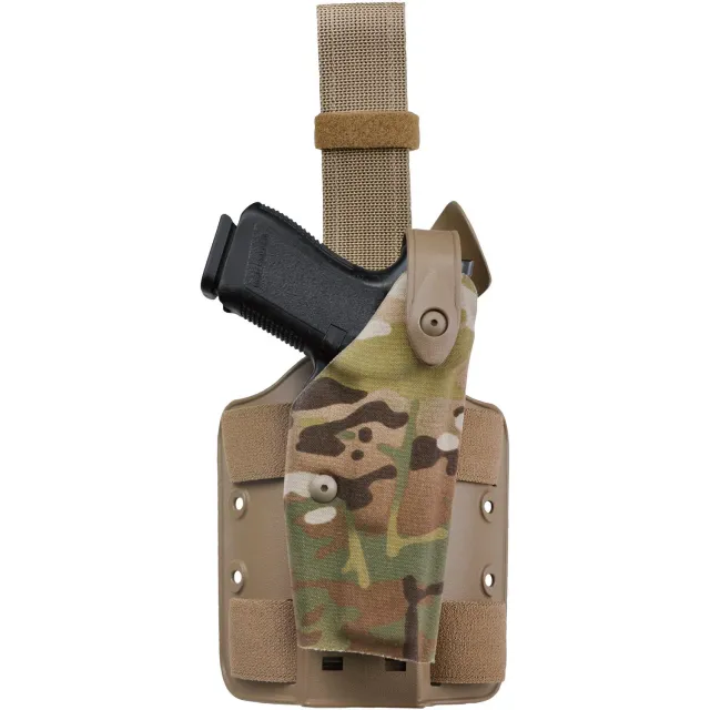 Safariland 6004 USN SLS lårhylster med lys Cordura