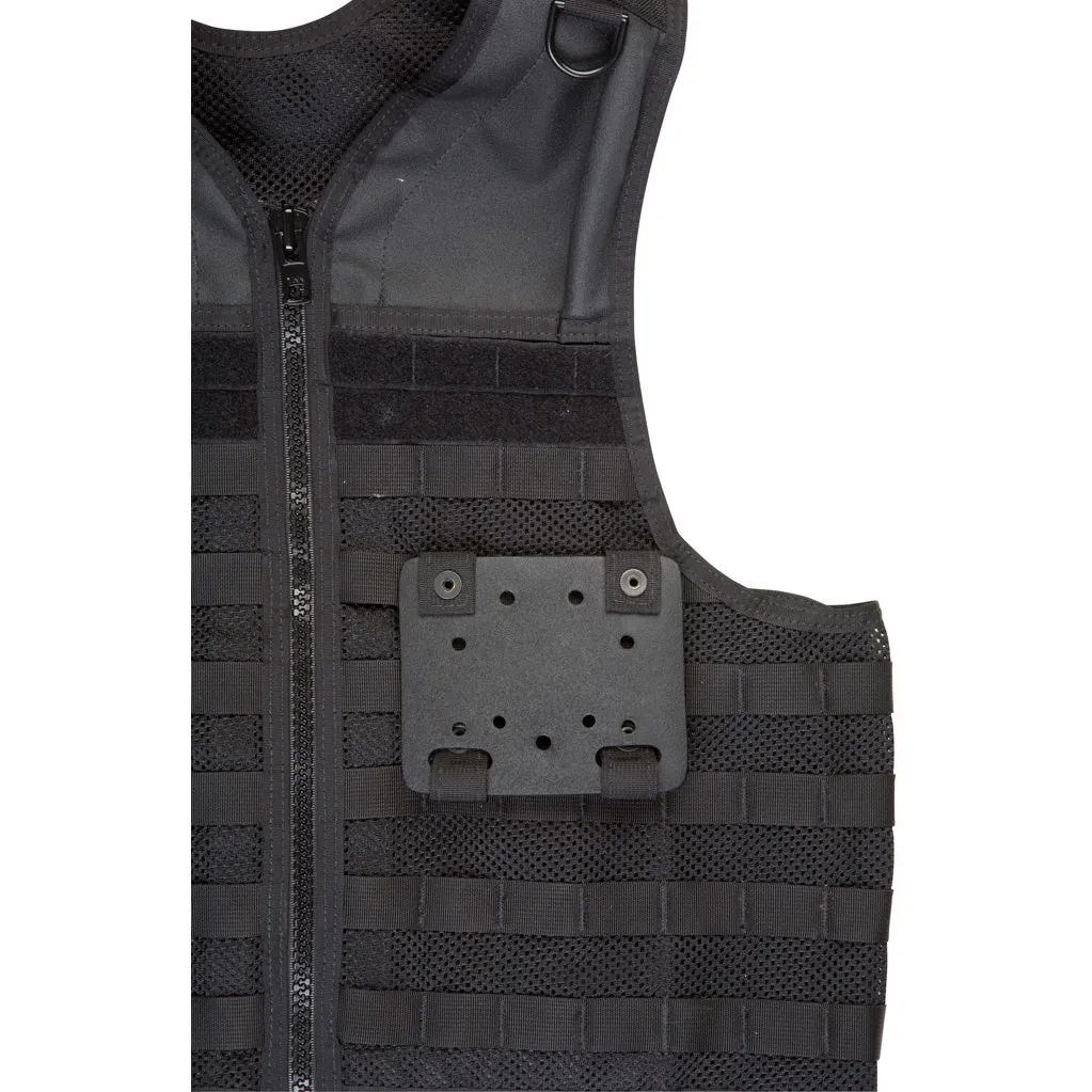 Safariland 6004-8 MOLLE adapterplate svart polymer