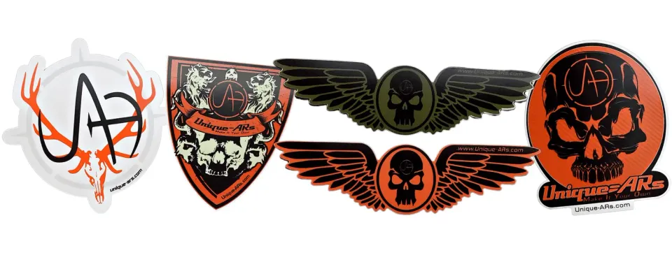 Unique Arms Freebie klistremerke vinyl