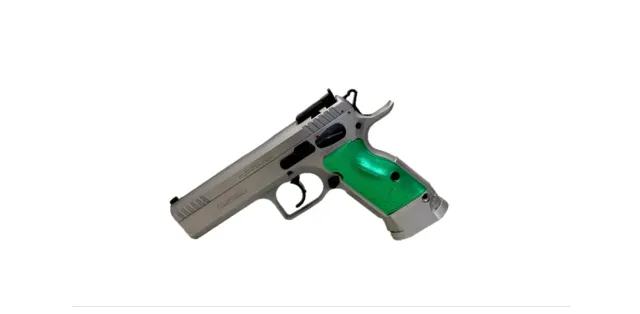 M-Arms 3D President pistolgrep Tanfoglio SF Short grønn alu