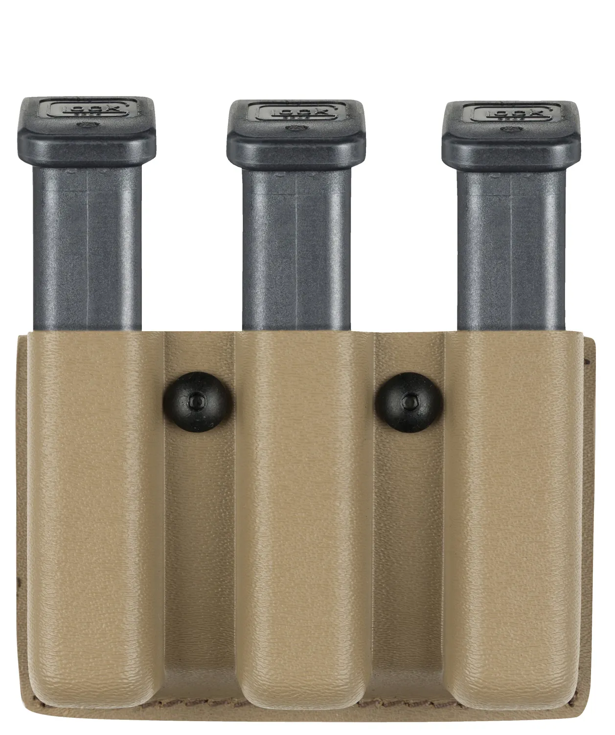 Safariland 775 Slimline magasinlomme trippel åpen svart