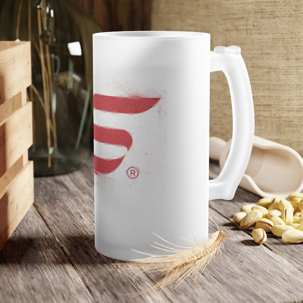 Safariland ølkrus frostet glass 473ml