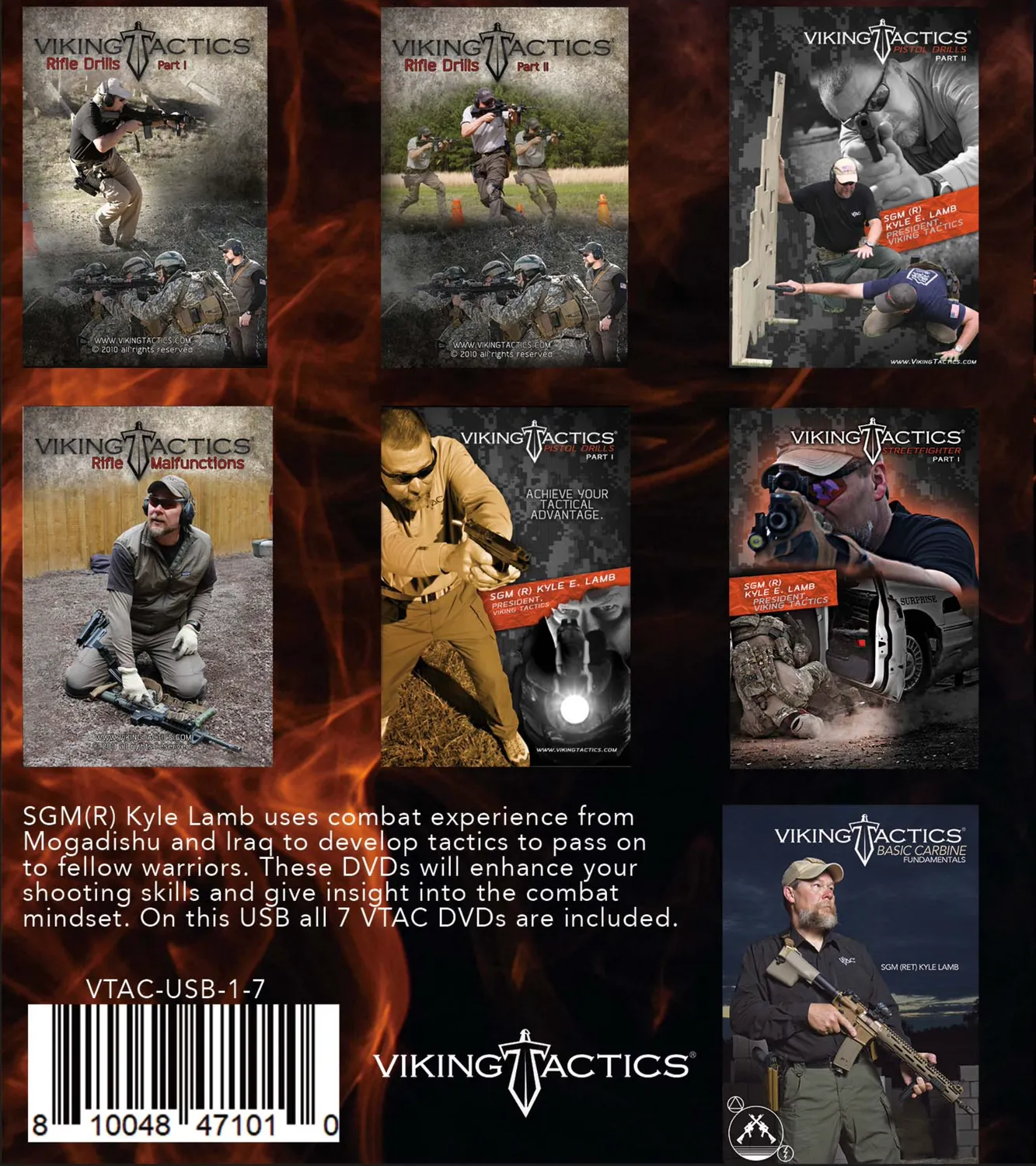 Viking Tactics VTAC Video Collection USB 7 kurs