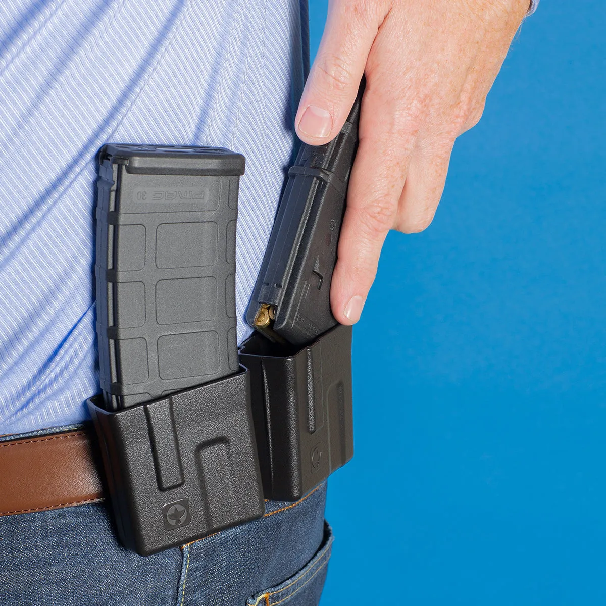 Raven Lictor M4 AR-15 magasinholder svart lavprofil