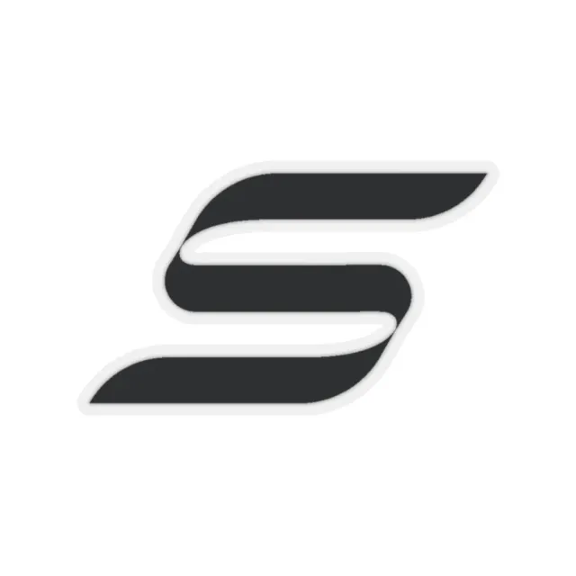 Safariland klistremerke logo hvit transparent