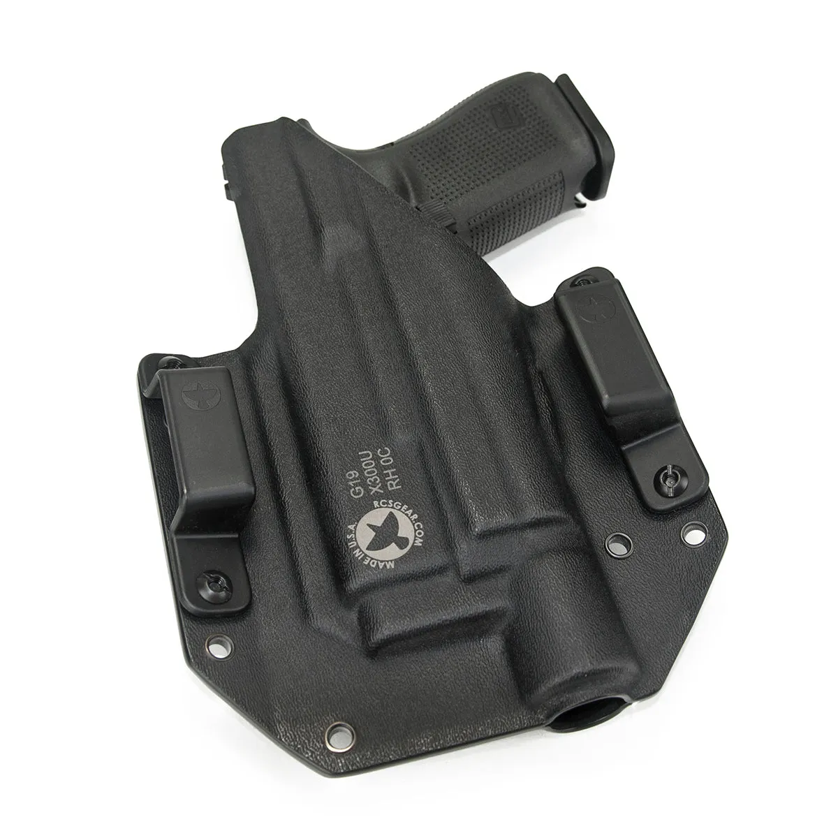Raven Concealment Phantom LC Glock 17/34 X300 hylster høyre
