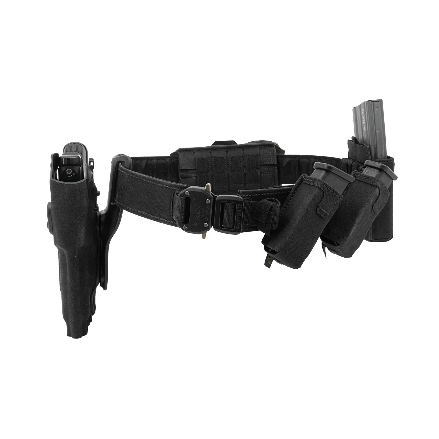 Safariland Baseline Slick våpenbelte svart MOLLE small
