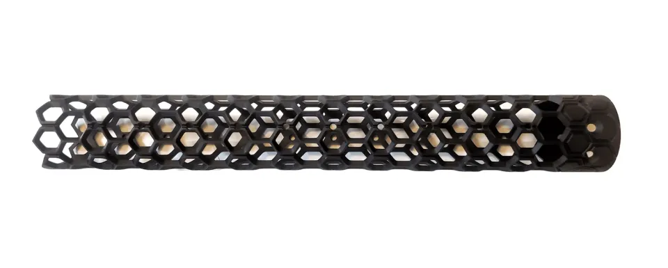 Unique Arms Original Ultra-Light Hex 15" handguard svart