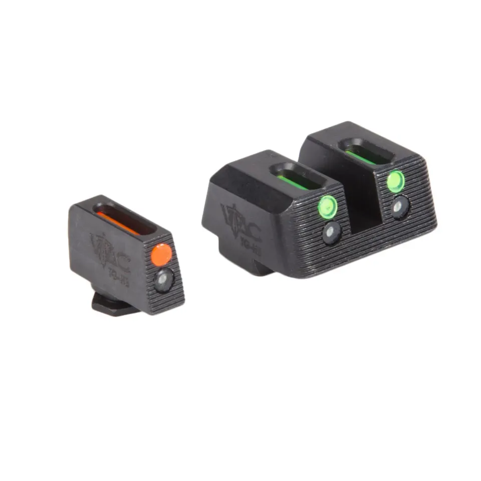 Viking Tactics VTAC Glock sikte fiber rød front grønn bak
