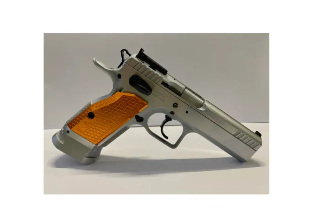 M-Arms Monarch 1 grepsplater Tanfoglio SF Short Thick oransje