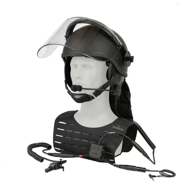 Safariland Commander comms headset dobbel radio
