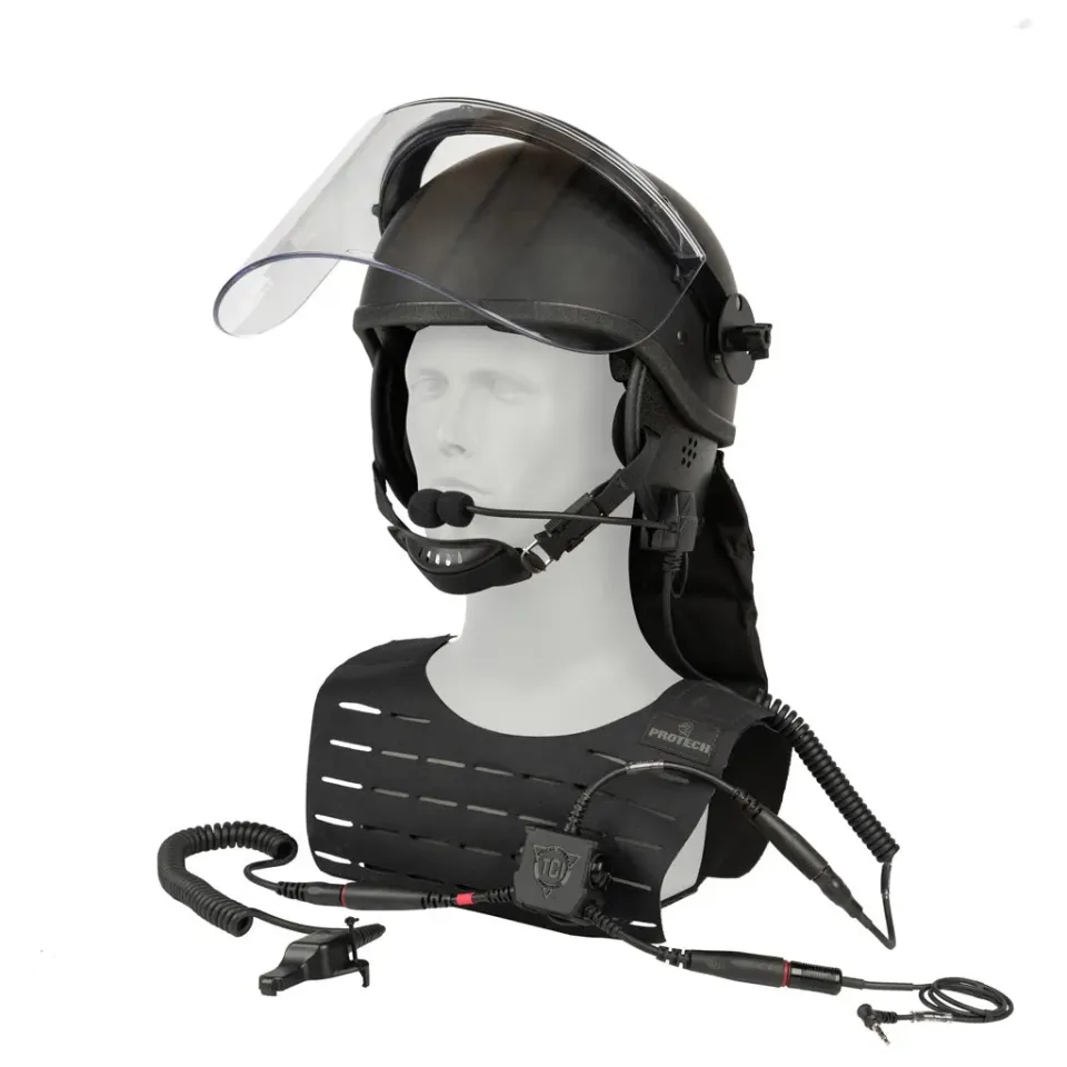 Safariland Commander comms headset dobbel radio